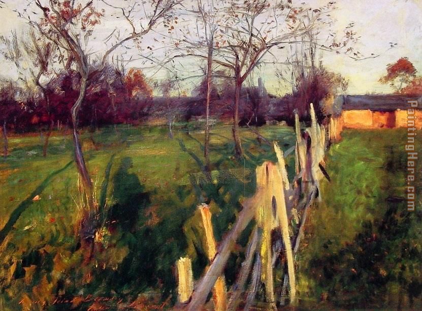 John Singer Sargent Home Fields
